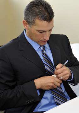 Andy Pettitte at The Heights Feb. 6 - printed from North Texas e-News