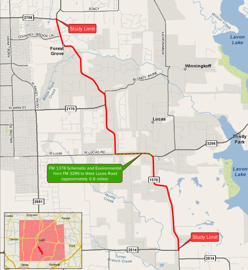 Notice Of Public Meeting; Fm 1378 From Fm 2514 (parker Road) To Fm 2786 