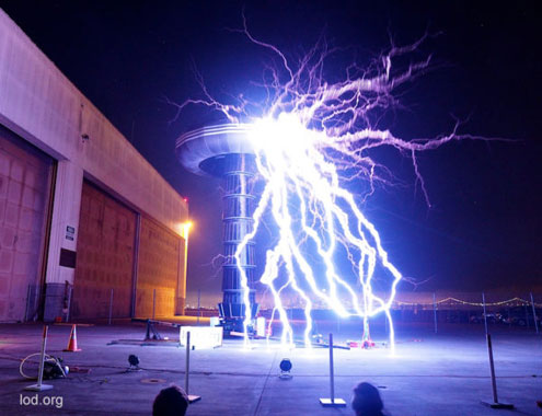 Giant Tesla Coil Utilizes 21st Century Technology - Radio World