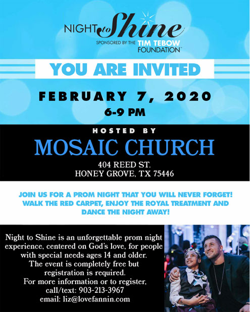 Discovery Church to host 'Night to Shine' prom sponsored by the