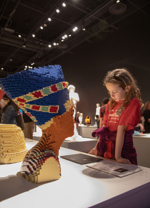 Lego exhibit hot sale perot museum