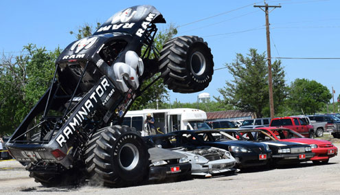 Monster Jam Appearance at Maxwell Elementary