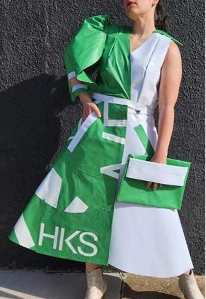 Study Buddy (Explorer): Mother in China transforms plastic bags into 'high  fashion' for daughter's catwalk at home - YP