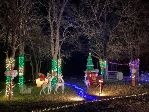 Denison Christmas Lights 2022 Light Up The Park Event At Eisenhower State Park Dec. 10-11 - Printed From  North Texas E-News