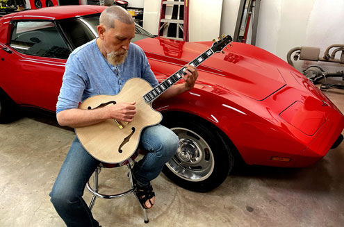 Making guitars for the stars - printed from North Texas e-News