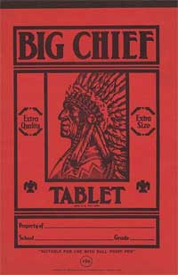 Live - Original Big Chief Writing Tablet