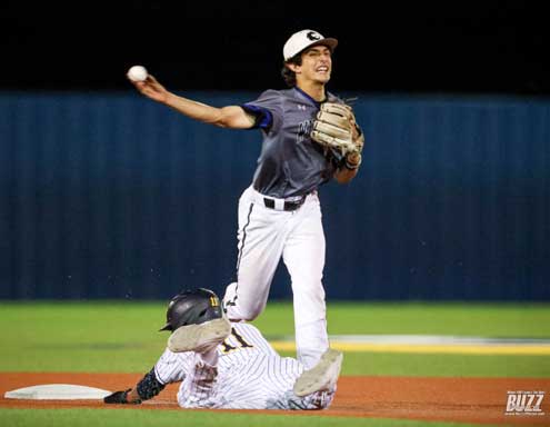 Baseball Player in Outfield Ready to Catch by CSA Images