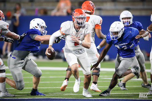 UNM Football wraps scrimmage on new home turf 