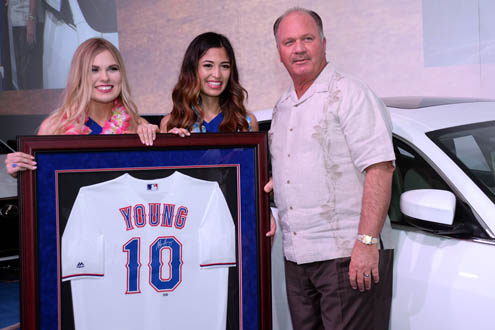 Ivan Pudge Rodriguez Autographed and Framed Texas Rangers Jersey