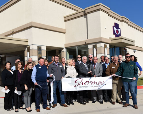 Er At Sherman Holds Ribbon Cutting North Texas E News