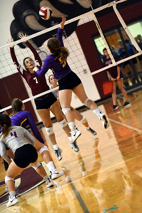 Farmersville defeats Sherman at Princeton Volleyball Tournament - North