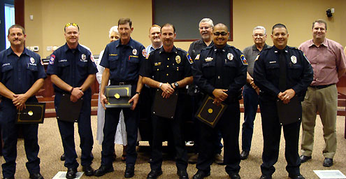 Police and firefighters honored by Commerce City Council - North Texas ...