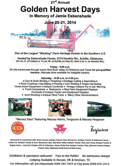 Esbenshade Farms 2013 Golden Harvest Days - North Texas e-News