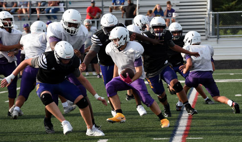 Bonham and Farmersville JV football photos - North Texas e-News