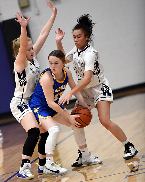 Bonham and Leonard girls basketball photos - North Texas e-News